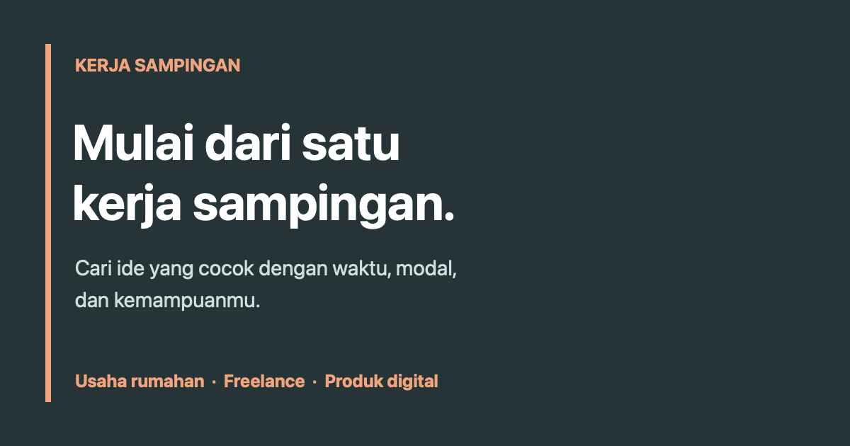 Lembar Kerja Biaya per Kemasan untuk Camilan Preorder